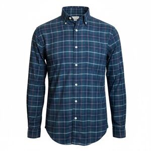 Banana Republic Blue Plaid Shirt